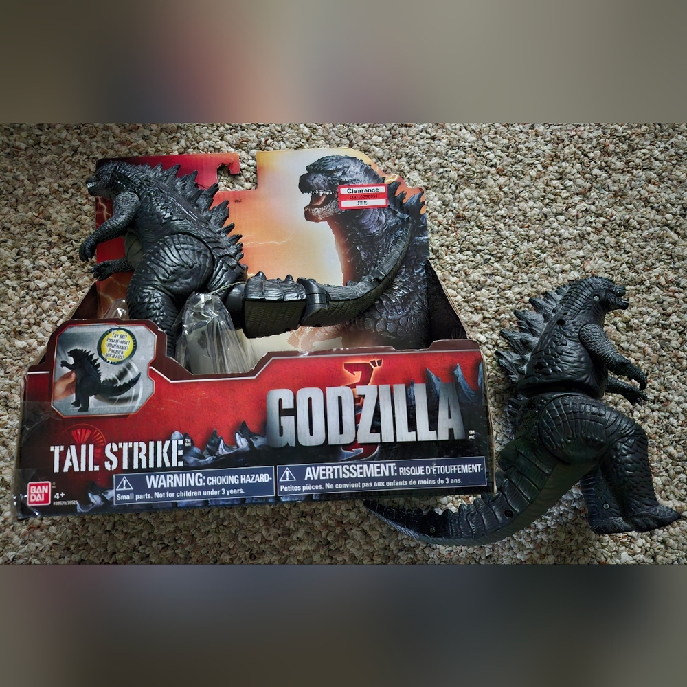 Godzilla Tail Strike Action Figure - Black